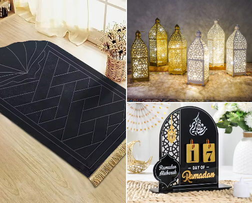 Ramadan at Home: My Curated Essentials for a Peaceful & Stylish Month! ✨ cover photo collage