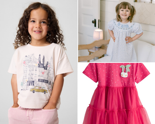 Cute & Comfy Clothes for Toddler Girls cover photo collage