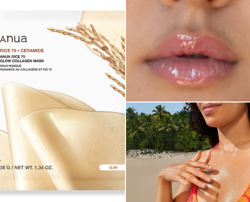 Essentials for a Glowy Goddess Summer ✨ cover photo collage