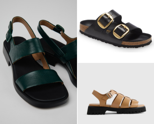 Well-Made Leather Sandals I’d Wear All Summ cover photo collage