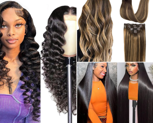 My favorite wigs for every mood cover photo collage