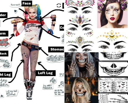 HALLOWEEN MAKEUP MUST HAVES FOR 2025 cover photo collage