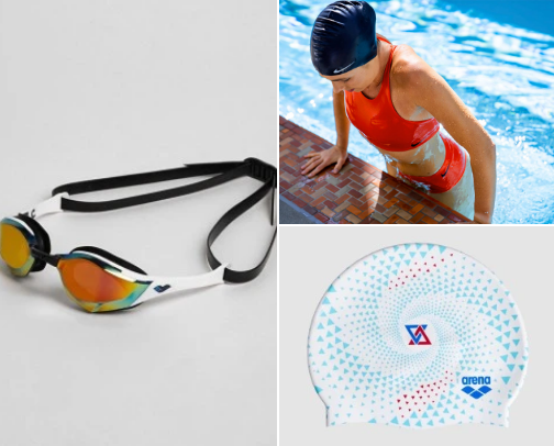 swimming things cover photo collage