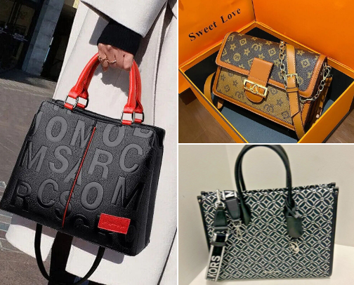 Luxury Designer Women's Handbag Strictly Selected Only For You cover photo collage