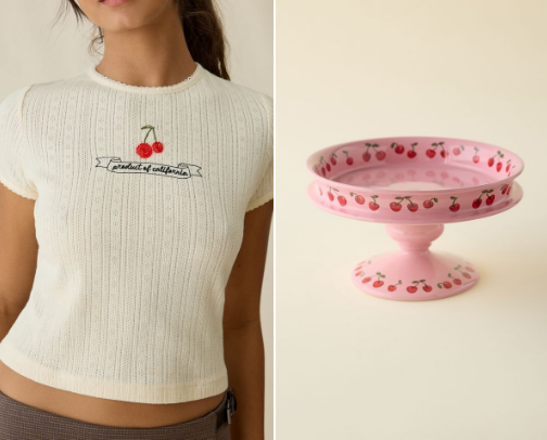 Cute Cherry Accessories cover photo collage