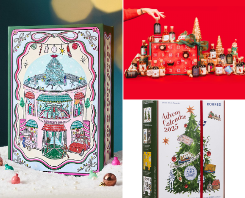 Holiday advent calendars from luxury to affordable! cover photo collage
