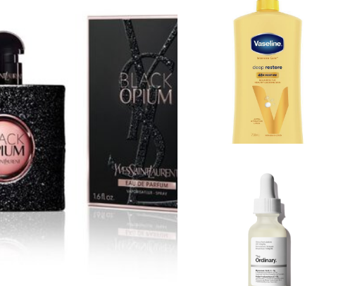 My favorite beauty recs cover photo collage