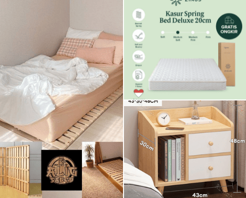 Korean Aesthetic Room Makeover 2024 cover photo collage