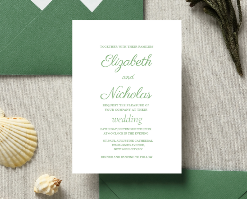 CLASSIC WEDDING INVITATIONS TO MESMERIZE  EVERYONE cover photo collage