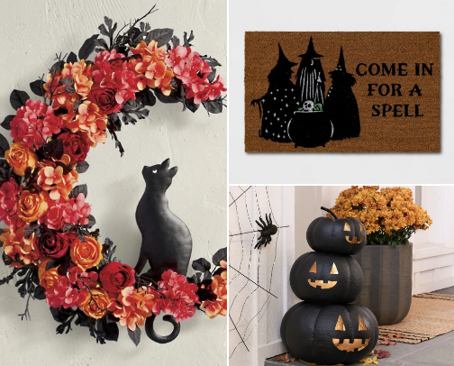 Halloween Decor That Feels Spooky, Stylish, and Grown-Up cover photo collage