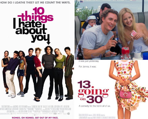 My fav rom-coms ✨ cover photo collage