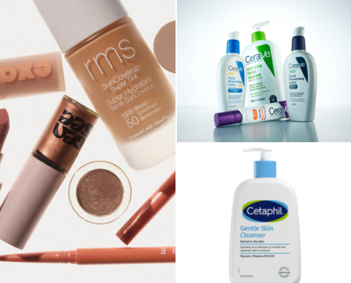 My favorite beauty recs cover photo collage