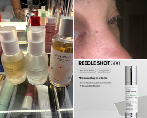 My skincare rituals cover photo collage