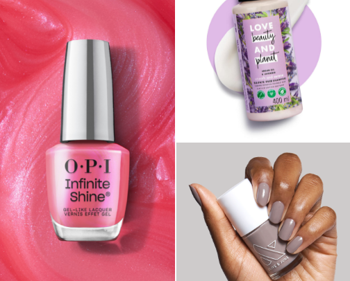 For Strong Hair Strands & Nail Tips Essentials cover photo collage