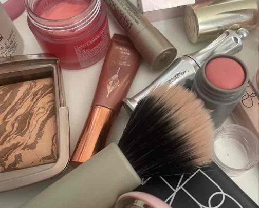 simple makeup routine 💞 cover photo collage