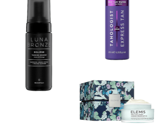Skin Care cover photo collage
