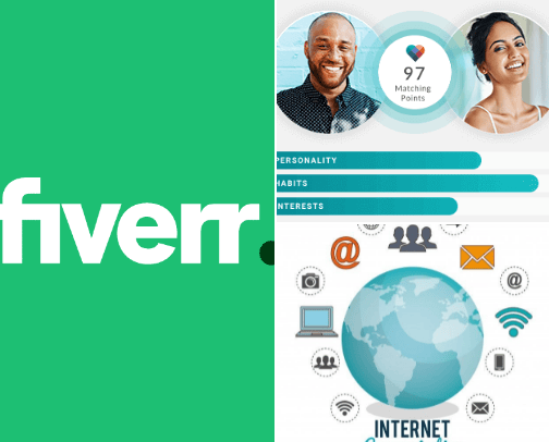 Websites cover photo collage