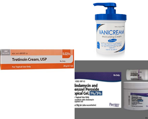 skin care for acne prone skin! cover photo collage
