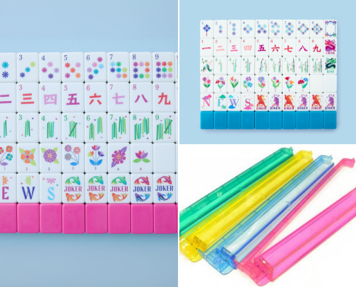 Mad About Mahjong cover photo collage