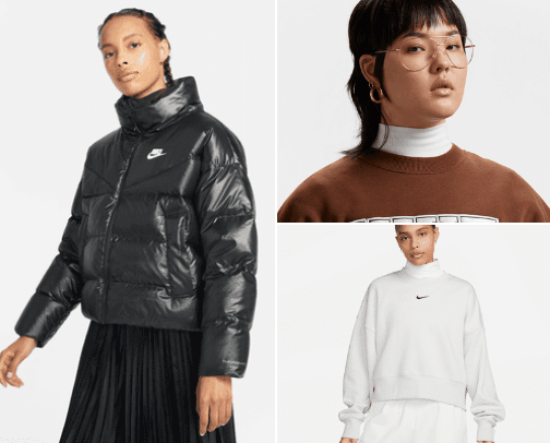 Nike Women Fitness cover photo collage