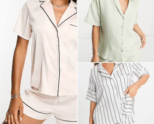 Sleepwear cover photo collage