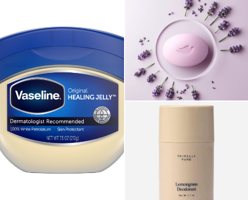 hygiene must haves🫧 cover photo collage