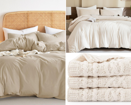 🕯️My Warm & Cozy Bedroom Finds cover photo collage