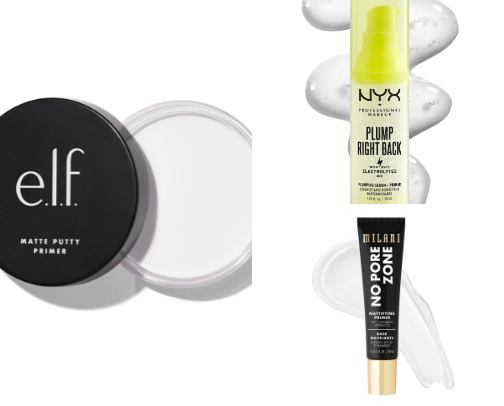 Makeup Recommendations for Oily Skin Budget Friendly Under $20 per Item cover photo collage