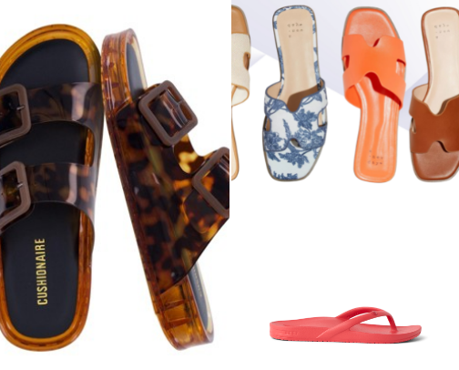 Cute summer sandles🩰 cover photo collage