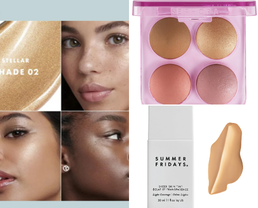 Makeup cover photo collage