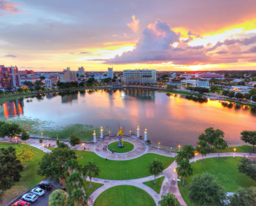 My Favorite Places and Vibes around Lakeland, Florida cover photo collage