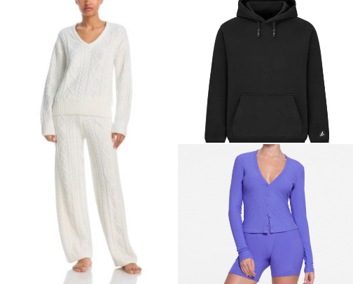 Comfy& Cozy Loungewear cover photo collage