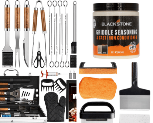 Blackstone Cooking cover photo collage