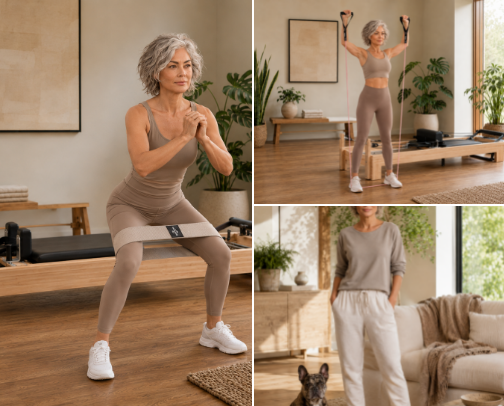Home Fitness Gear cover photo collage