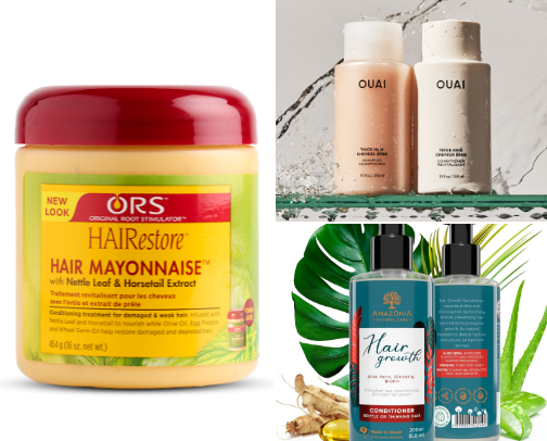 Healthy hair care for every hair type✨️ cover photo collage