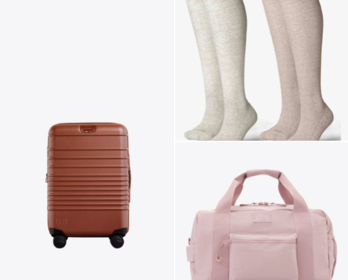 traveling must-haves cover photo collage