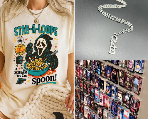 Scream Themed Merch! cover photo collage
