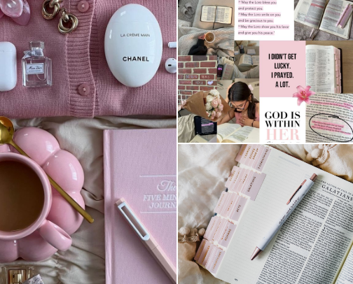 Soft Girl Faith & Lifestyle Essentials cover photo collage