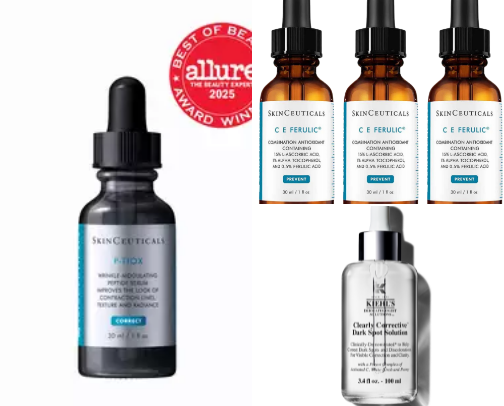 best skincare for age 35+ skin cover photo collage