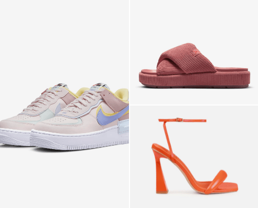Shoes cover photo collage