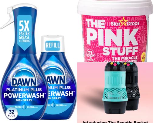 My Favorite Cleaning Products cover photo collage