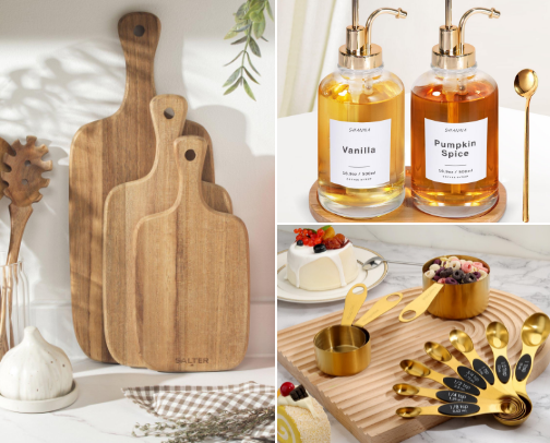Luxury for less - Top products to make your kitchen look expensive cover photo collage