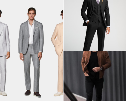 Men Formal Wear cover photo collage