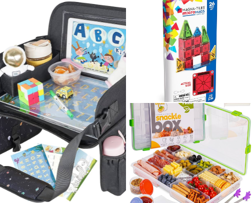 Toddler Travel Essentials cover photo collage