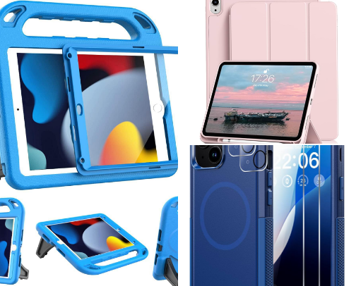 Tech finds with Amazon cover photo collage