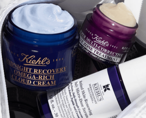 Kiehl's products 👱‍♀️ cover photo collage