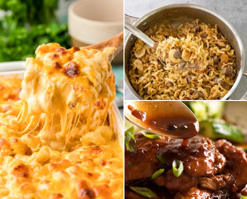 Favorite Comfort Foods cover photo collage