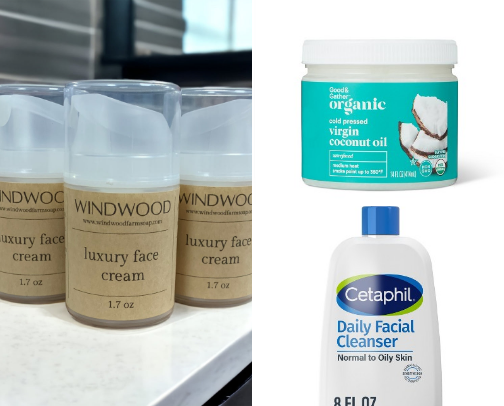 Sensitive Skincare cover photo collage