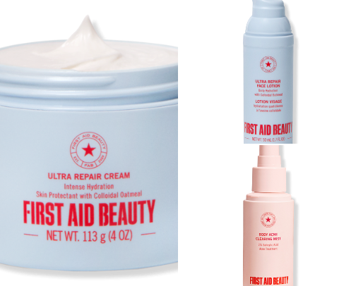 Skincare that has saved me cover photo collage