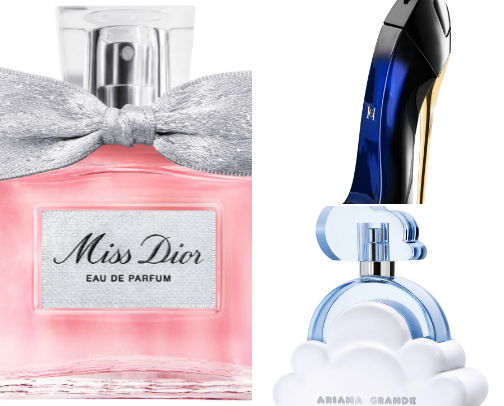 Parfume cover photo collage